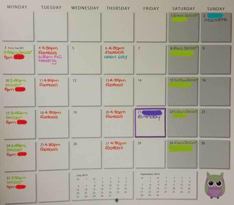 and another sample month