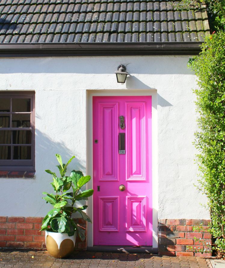 Pink door