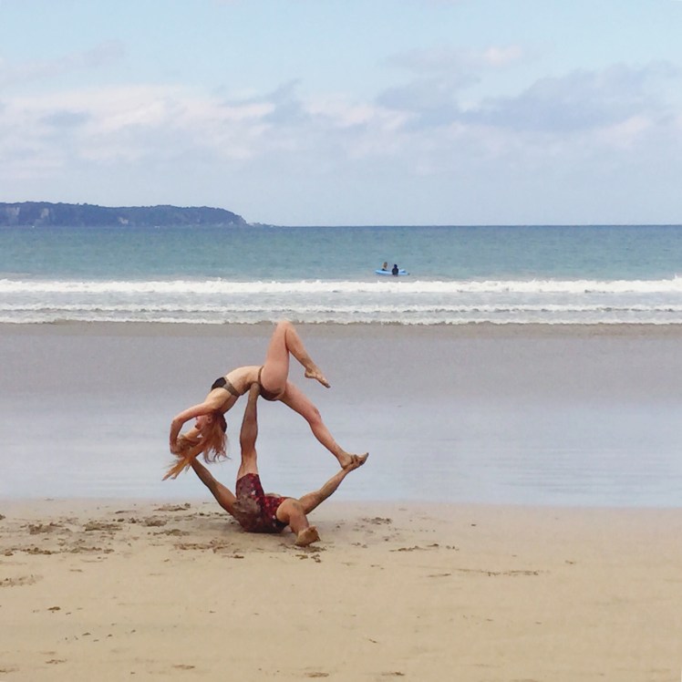 The Broulee Easter Bunny - acrobats